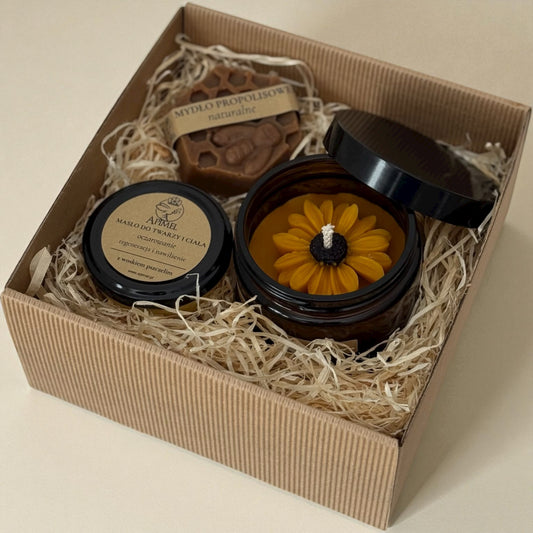 Zestaw prezentowy Bee Yourself Naturalna harmonia z pasieki.