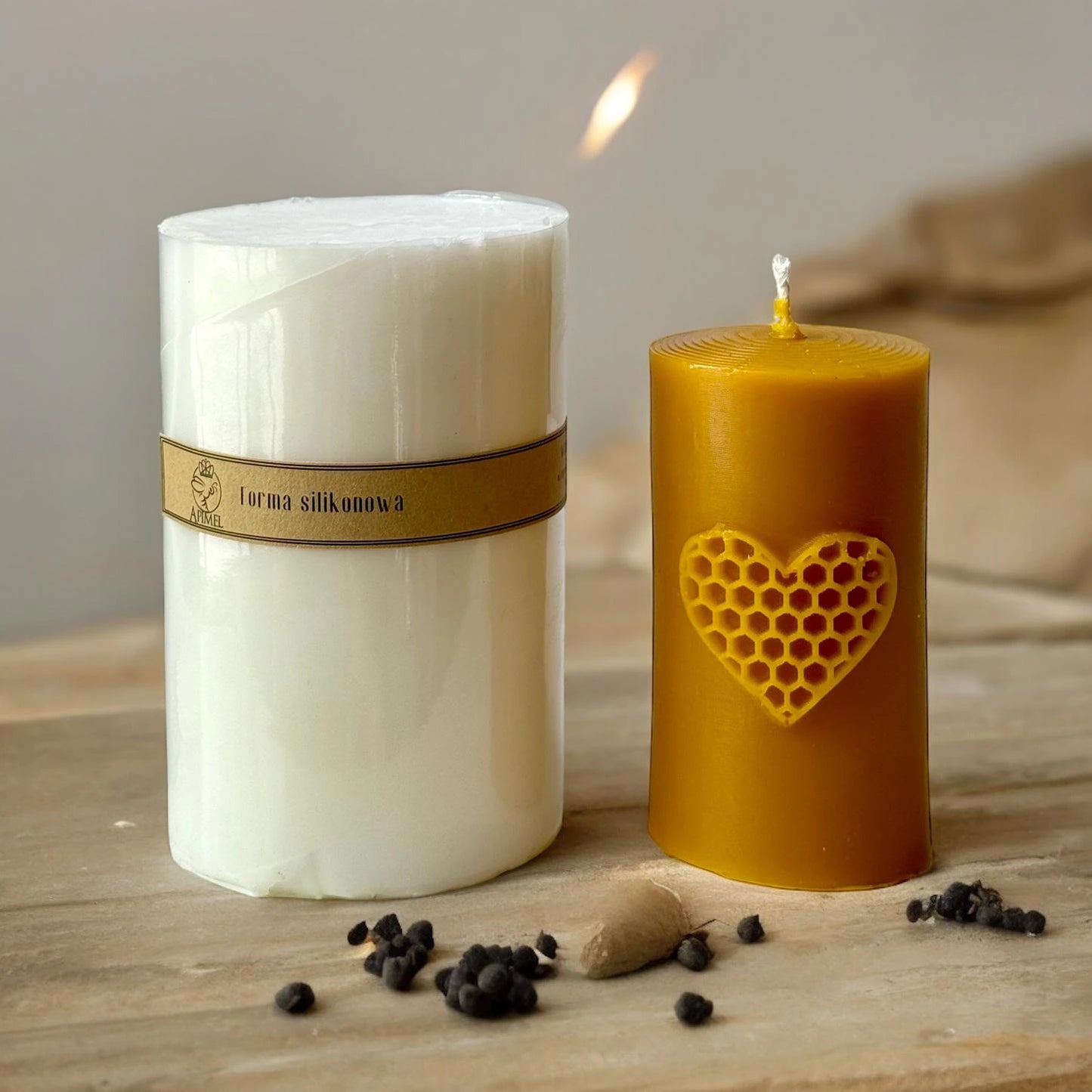 Formy silikonowe Serce