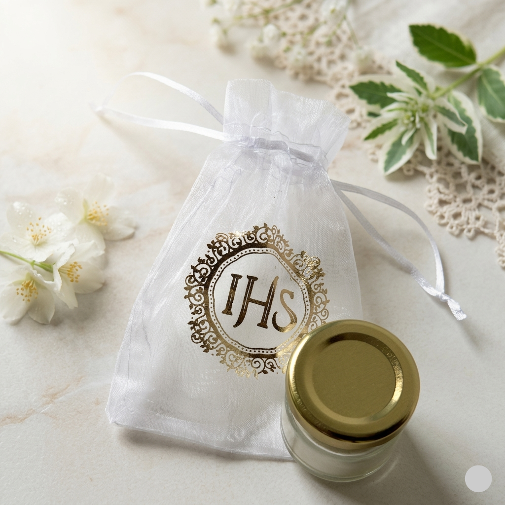 Danke an die Gäste – Sojakerze zur Heiligen Kommunion ✨🤍