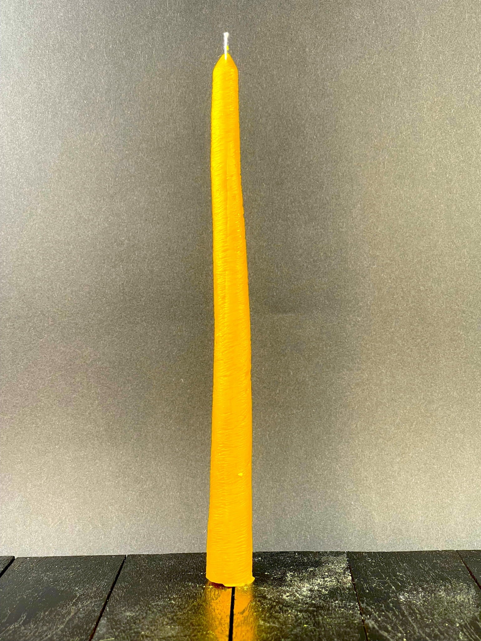 Świeca z wosku pszczelego świeca prosta