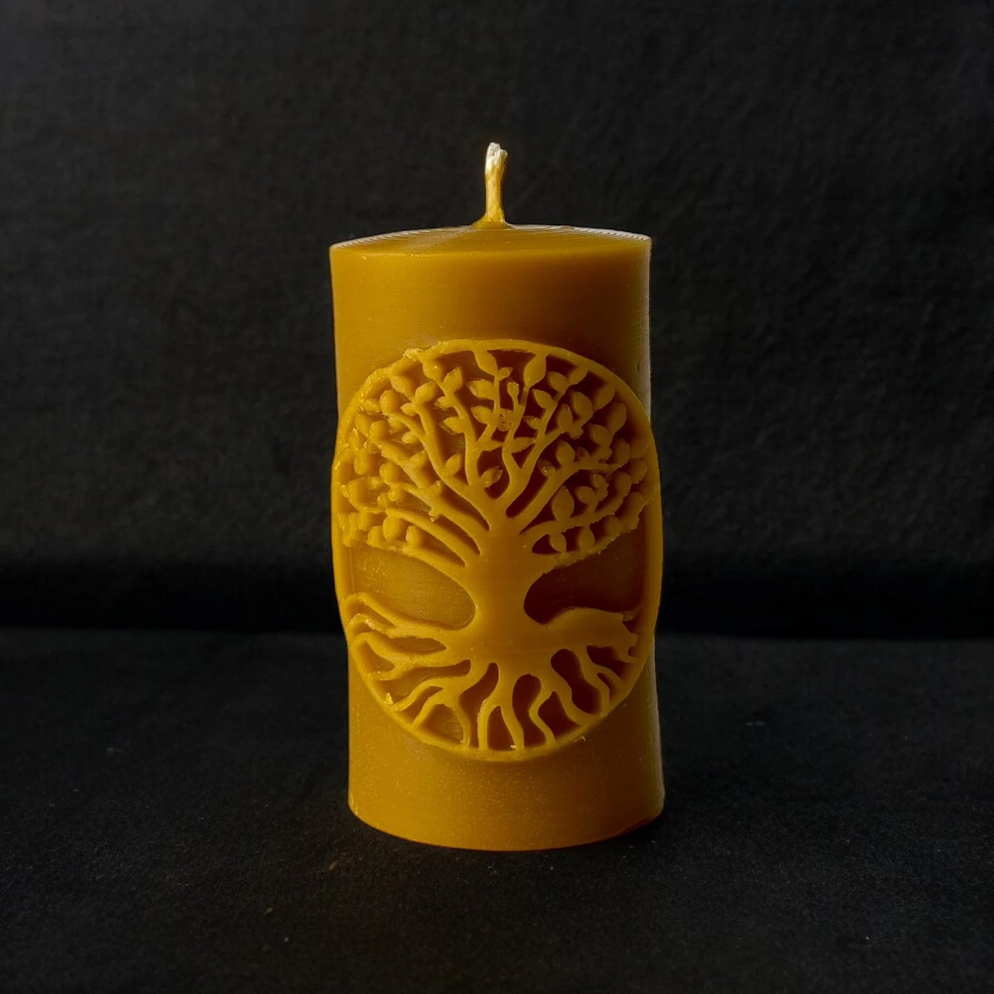 Świece z wosku pszczelego ozdobna drzewo życia