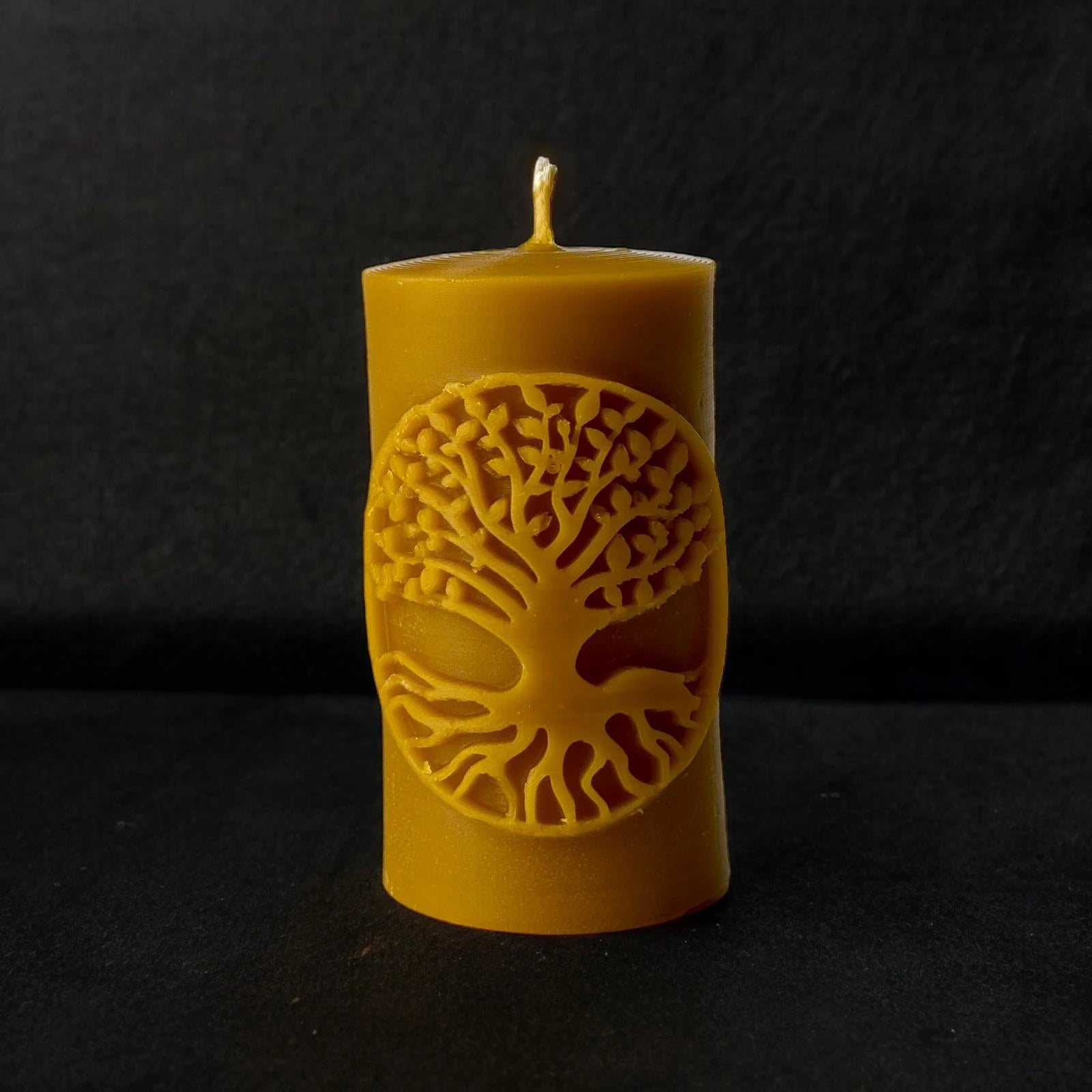 Świece z wosku pszczelego ozdobna drzewo życia