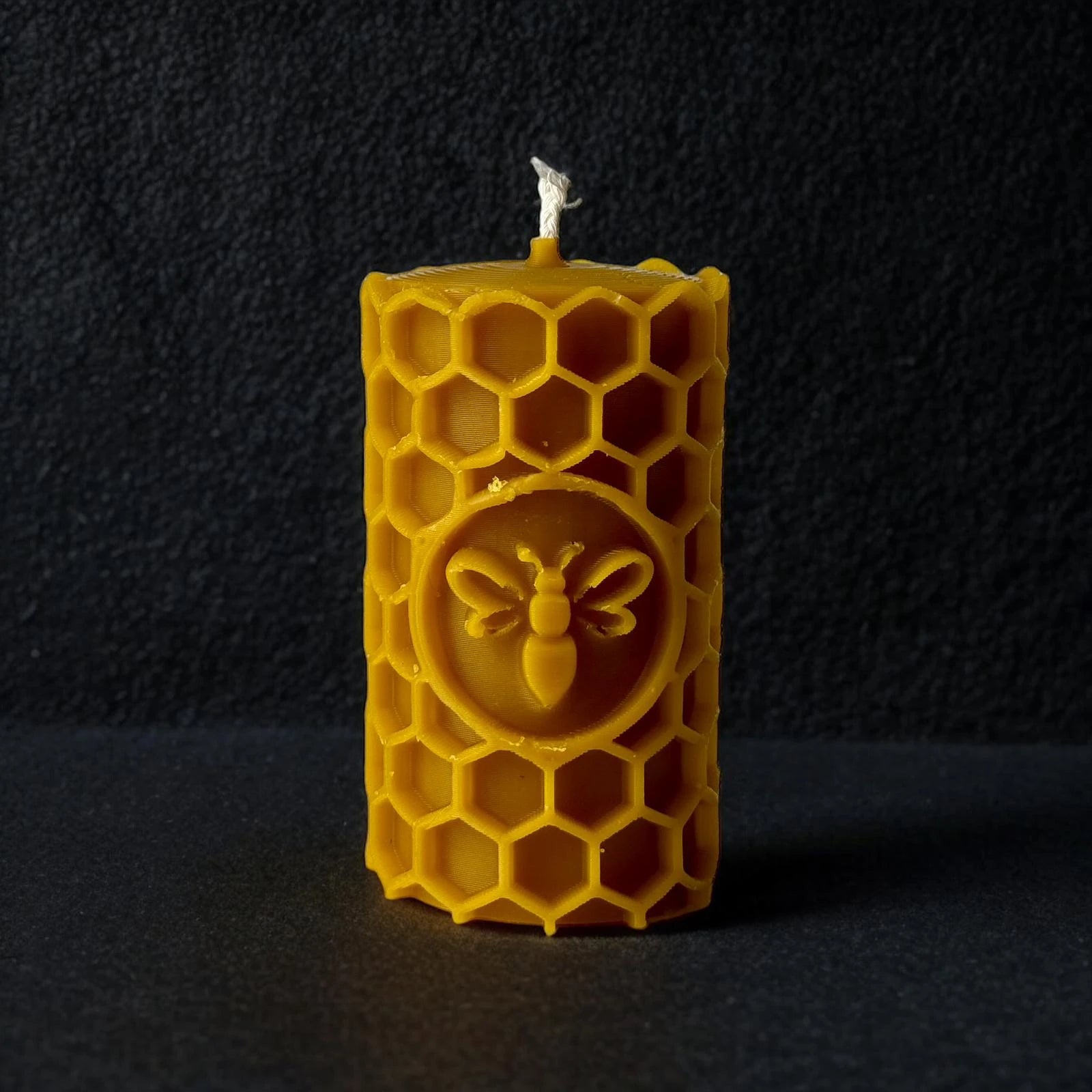 Świece z wosku pszczelego ozdobna heksagon pszczeli