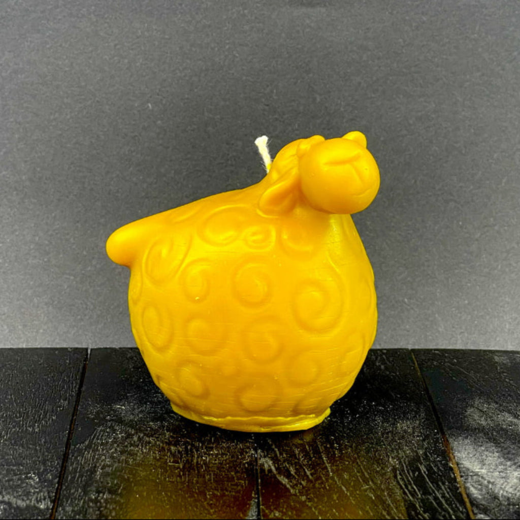 Świece z wosku pszczelnego bajkowy baranek