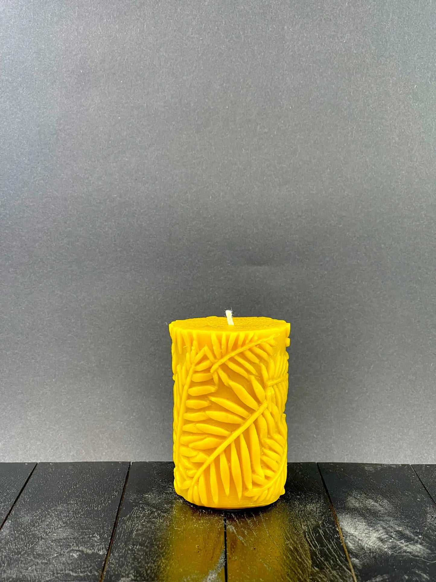 Świeca z wosku pszczelego duża - Jezus Apimel