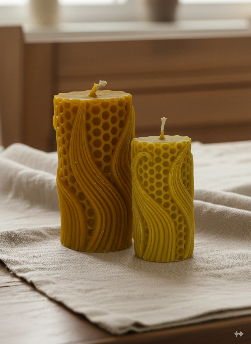 Forma Silikonowa do świec APIMEL Miodowy