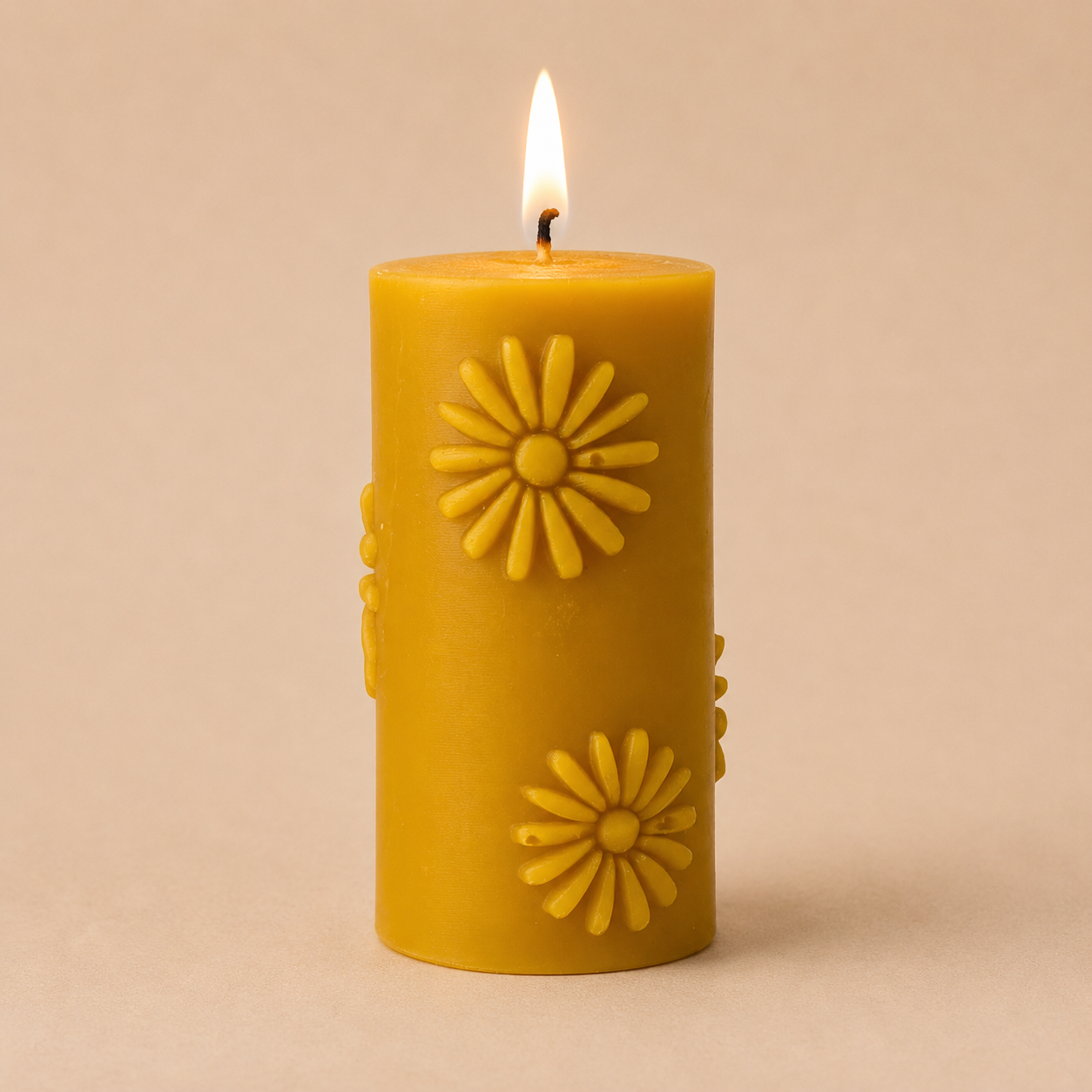 Bienenwachskerzen Dekoblumen