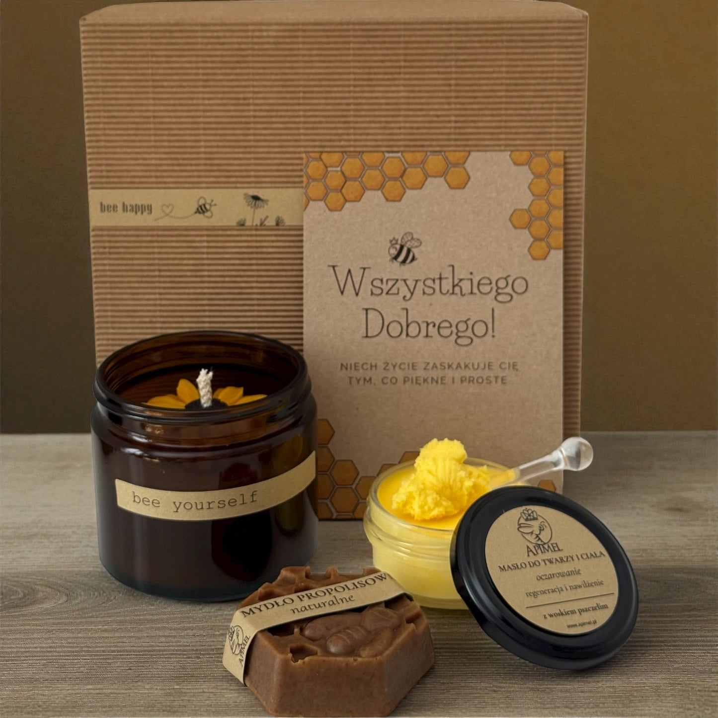 Zestaw prezentowy Bee Yourself  Naturalna harmonia z pasieki.