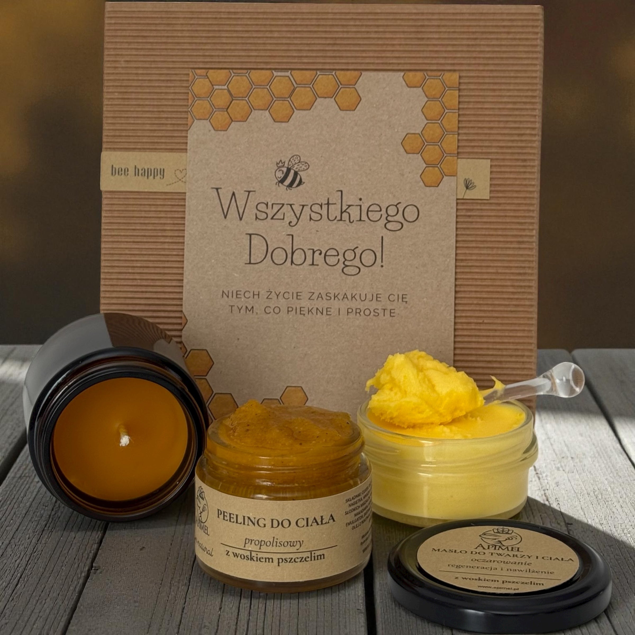 Zestaw prezentowy Bee Harmony Pszczela pielęgnacja i relaks
