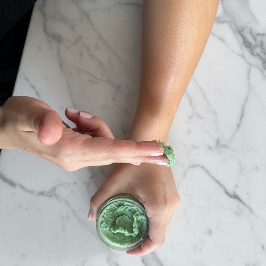 Masło do twarzy i ciała „Zielona Herbata”