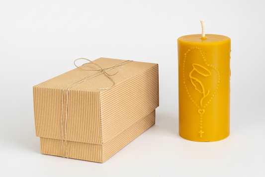 Bougies en cire d'abeille MARYJA