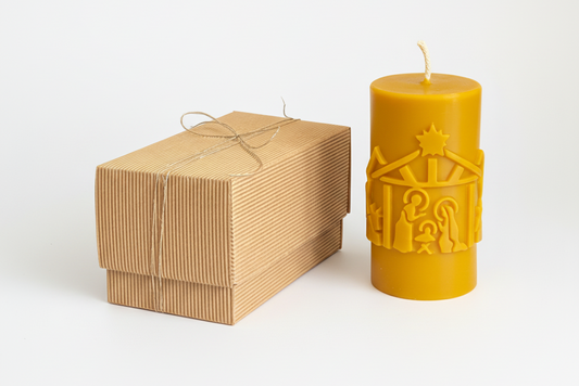 Bienenwachskerzen WEIHNACHTSKRIPPEN