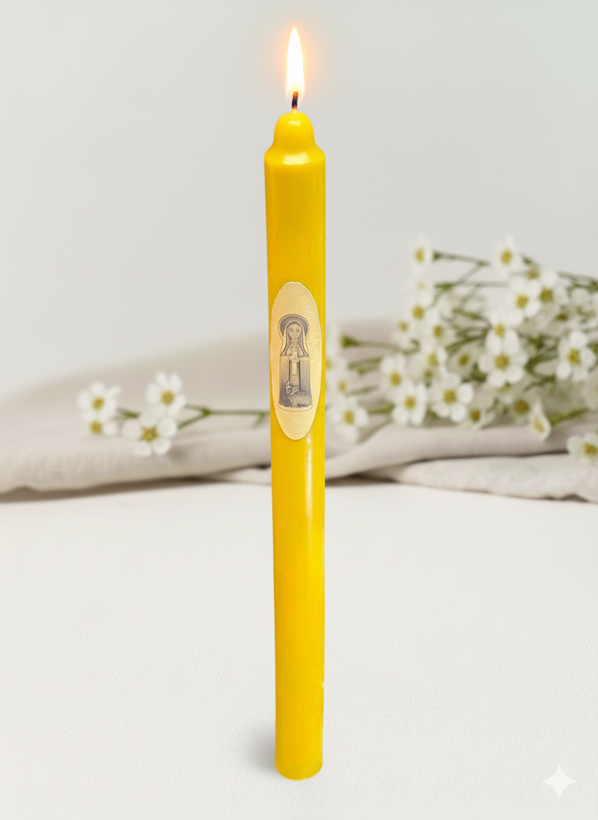 Kerze Kerze aus Bienenwachs – Medium 
