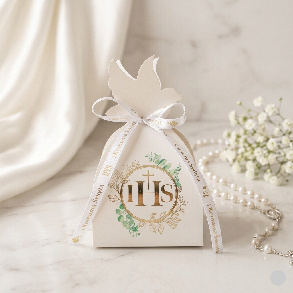 Danke an die Gäste – Sojakerze zur Heiligen Kommunion ✨🤍