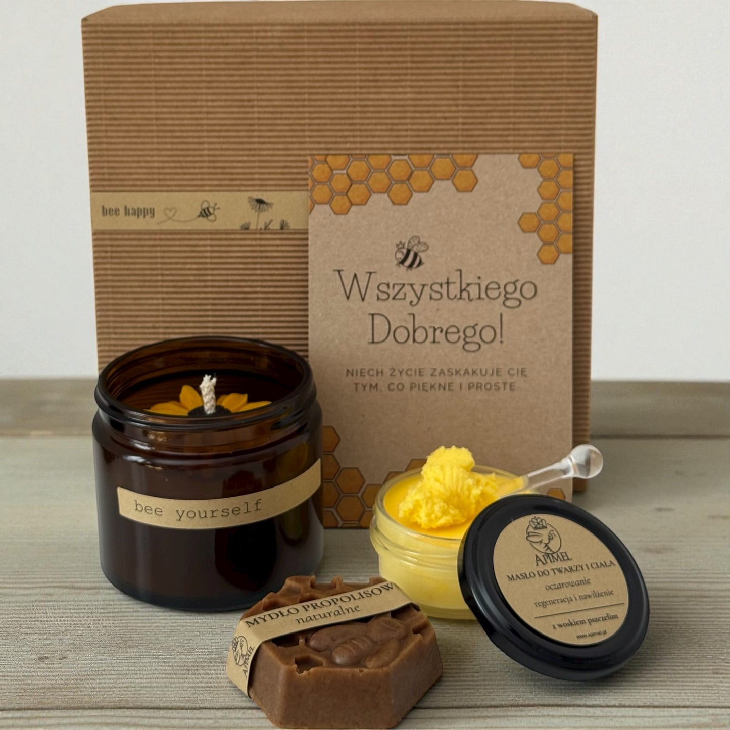 Zestaw prezentowy Bee Yourself  Naturalna harmonia z pasieki.