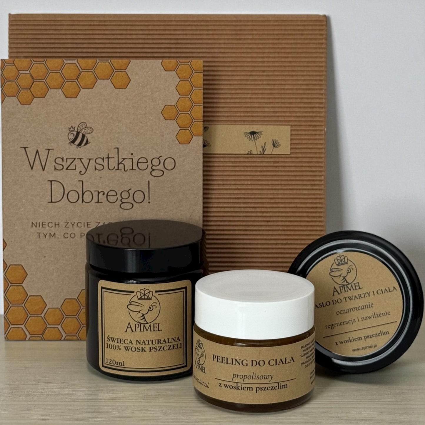 Zestaw prezentowy Bee Harmony Pszczela pielęgnacja i relaks