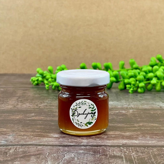 Coffret cadeau : Mini miel dans un sachet kraft avec un autocollant – merci pour vos invités | Apimel 🍯🎁