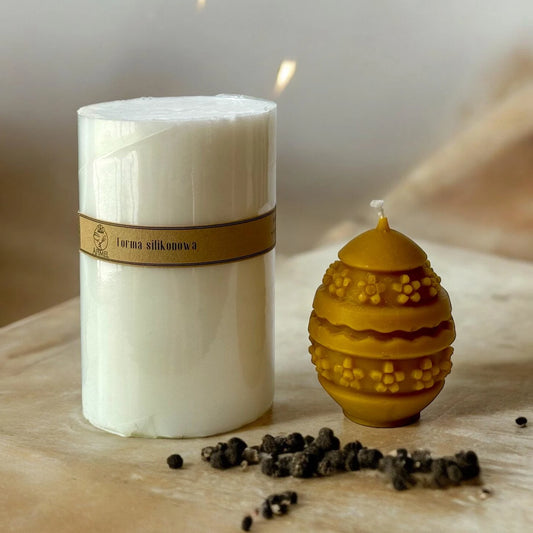 Forma silikonowa do świec wielkanocne wzory Apimel do ręcznego wyrobu świec