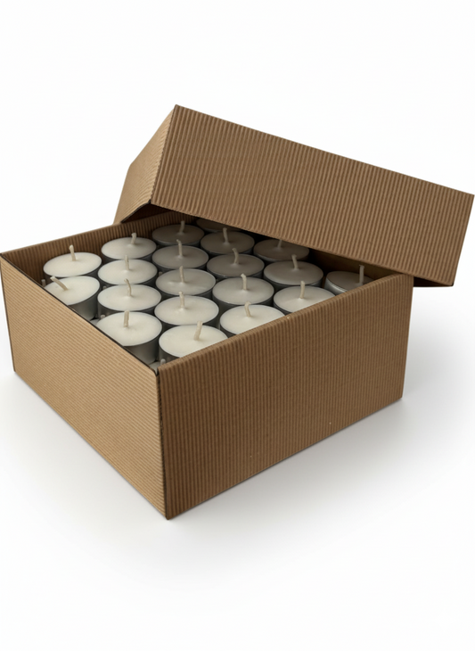 podgrzewacze tealight z wosku sojowego 100 szt naturalne świeczki do domu Apimel