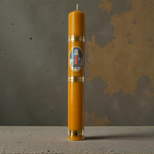 Kerze Kerze aus Bienenwachs – Mariä Lichtmess 